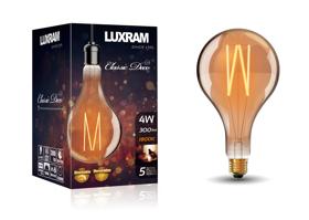 703371043  Classic Deco LED GLS Xl Pear Shaped A160 M Filament E27 4W 1800K 300lm